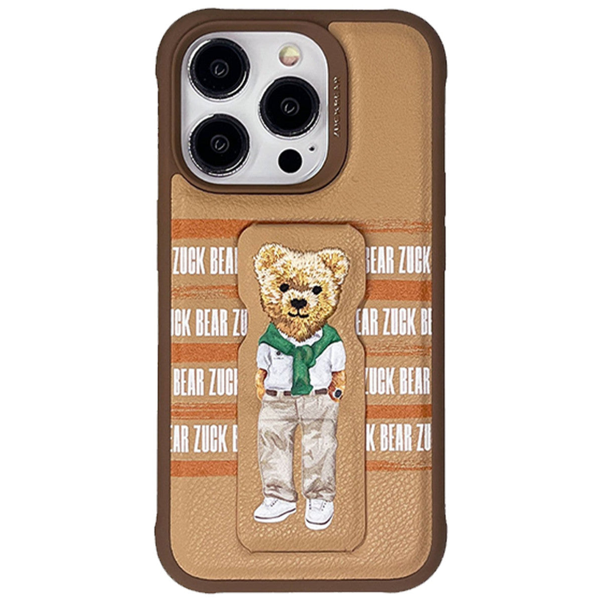 ZuckBear Apple iPhone 15 Pro Claude Standlı Kapak